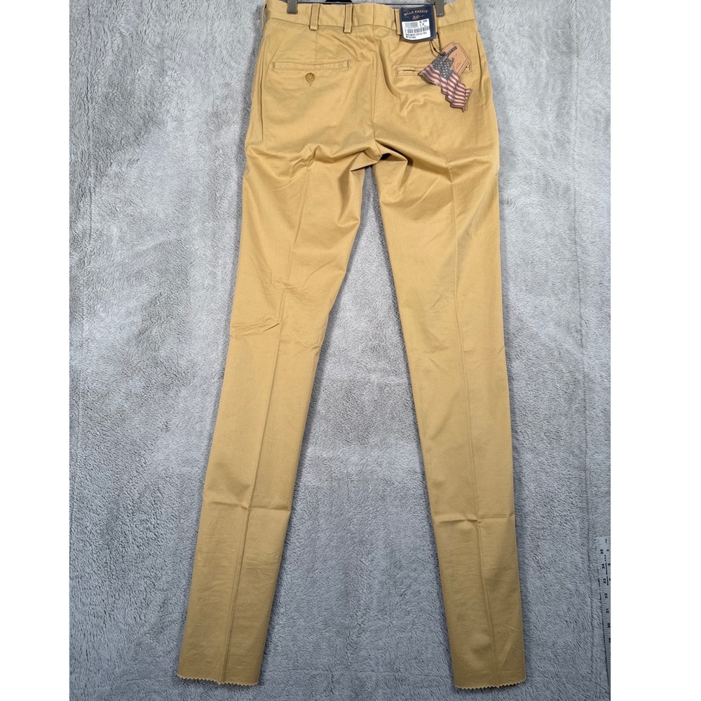 Bills Khakis Montgomery Stretch Twill Pants M4-MSBK SZ 30 British Khaki Flat NWT